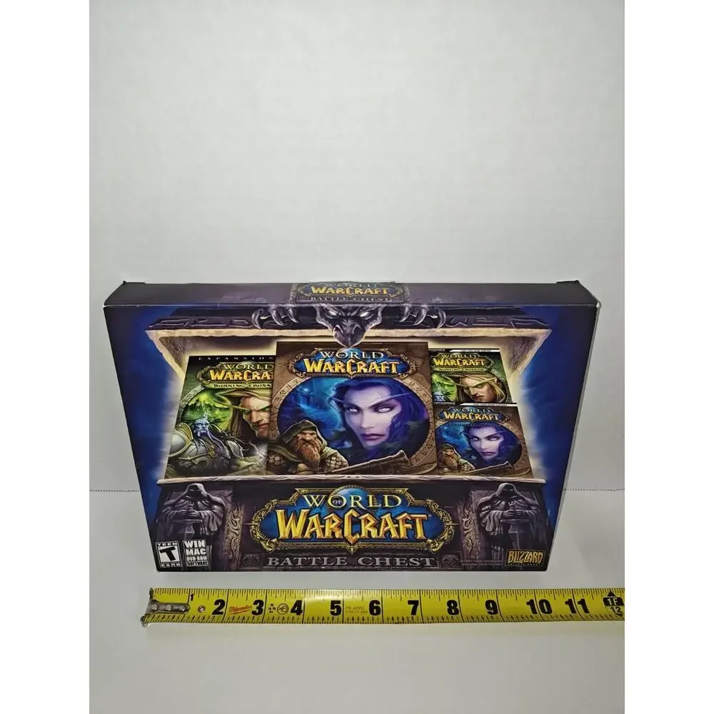 World Of Warcraft Battle Chest Blizzard PC Gaming Computer Game & Expansion Set